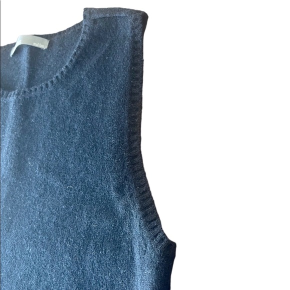 Black cashmere tank top - Picture 4 of 4